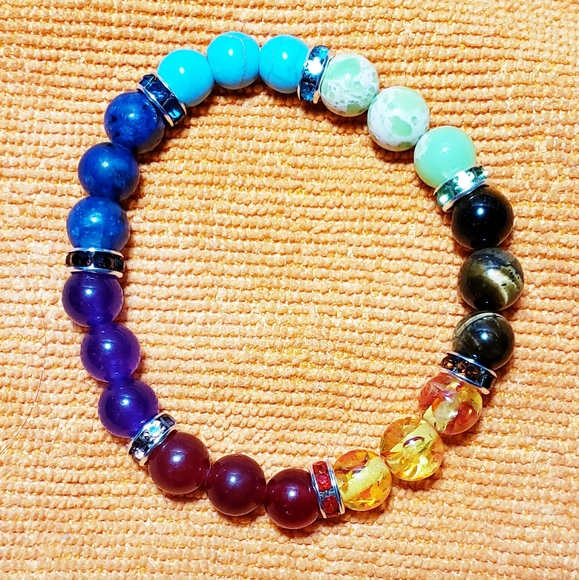 6 inch Chakra bracelet - Picture 3 of 3